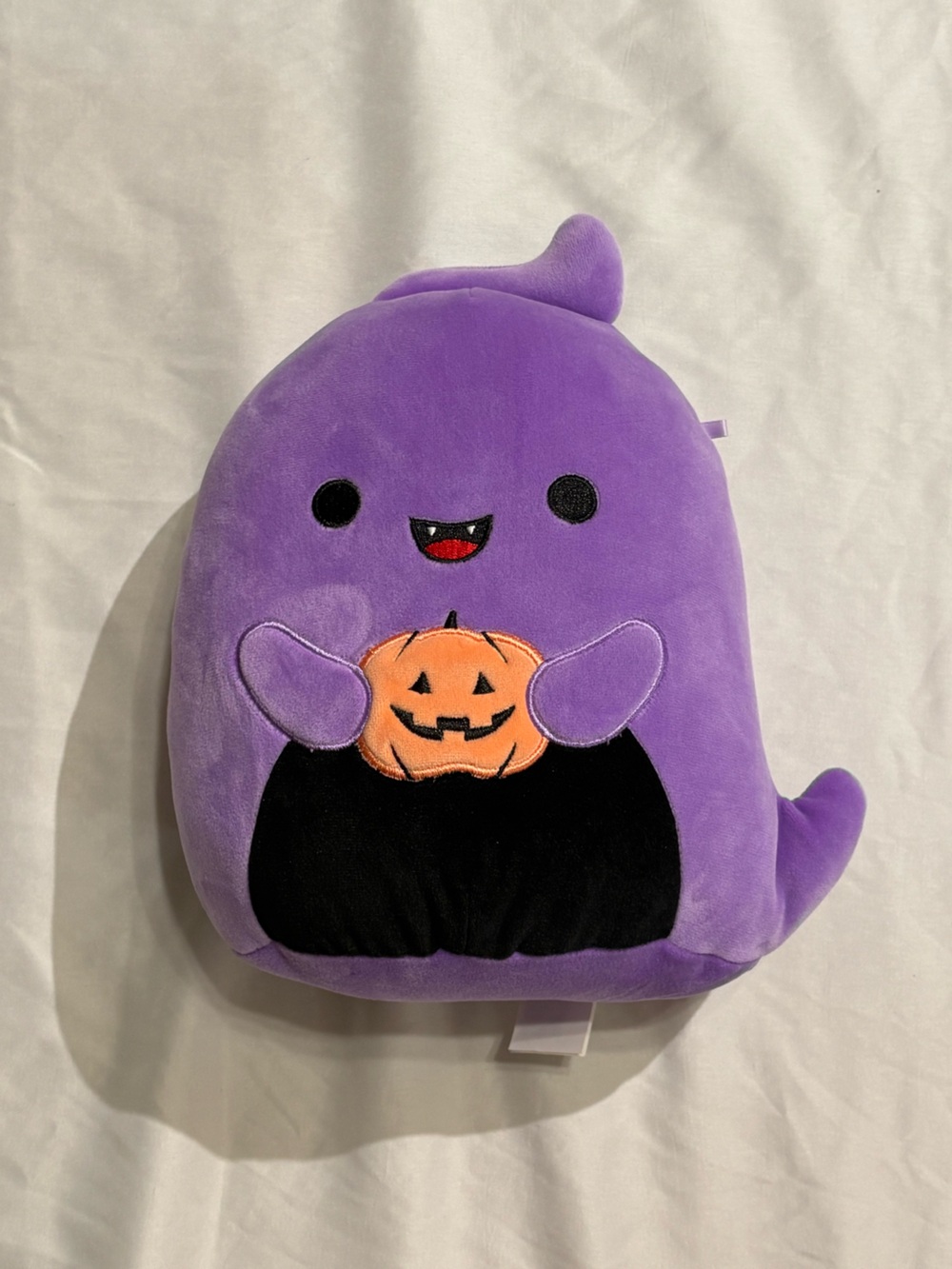 Squishmallows Purple Vampire Halloween Pumpkin Plush 8” Jazwares